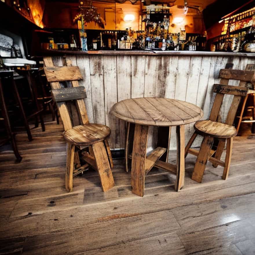 Barrel Leg Chair