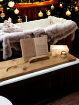 Wooden Bath Caddy | THE WOOLSTON