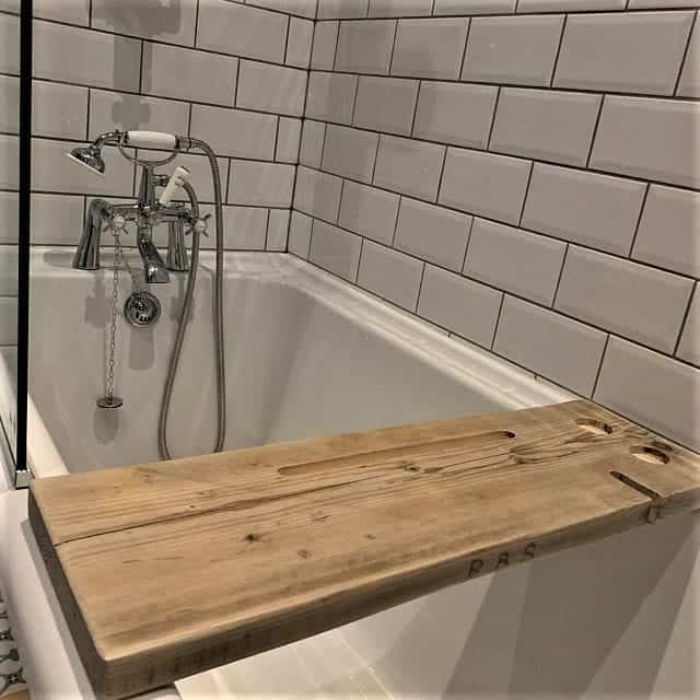 Wooden Bath Caddy | THE WOOLSTON