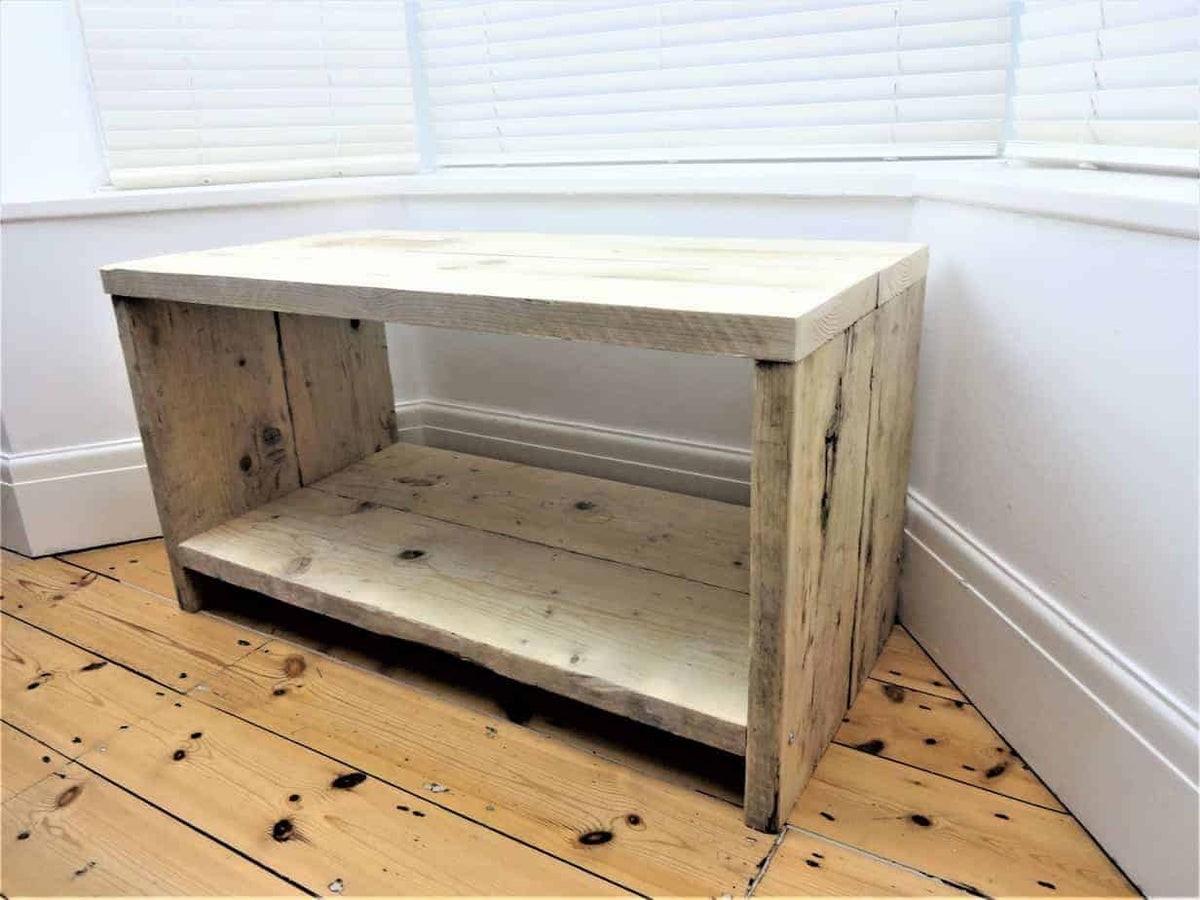 Reclaimed Wood Coffee Table | THE BRIGHTON