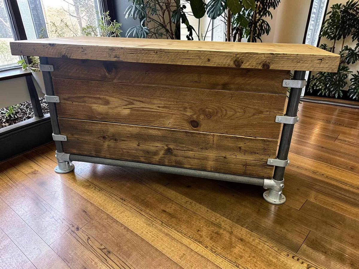 Industrial Reception Desk | THE KINGSWOOD