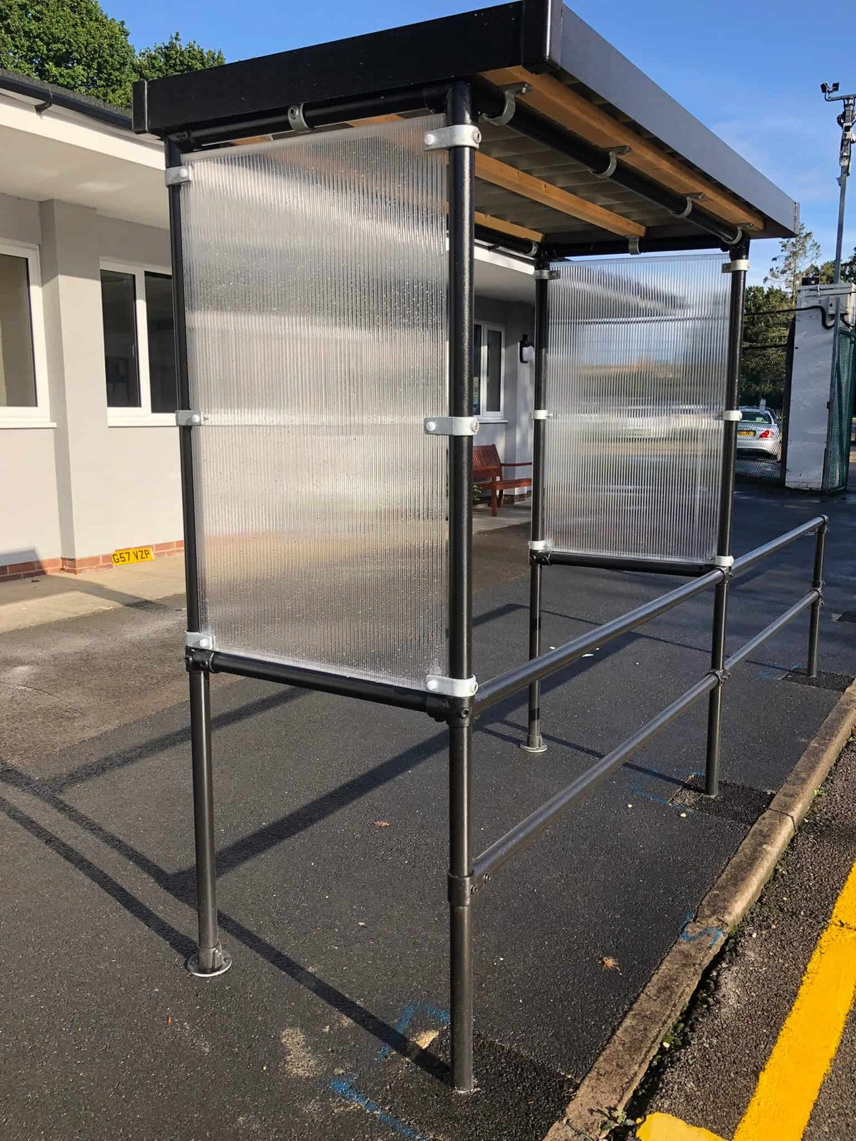 Industrial Pipe Handrail Guardrail for pubs bars & cafes Offices – THE JACKSON