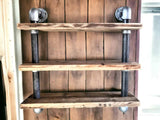 Wall Hanging Pipe Shelves | THE WINSCOMBE