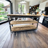 Industrial Kitchen Island | THE REDLAND