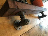 Industrial Style Slim Shelves | Rustic Shelving | Reclaimed Scaffolding | THE MARSHALL