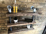 Wall Hanging Pipe Shelves | THE WINSCOMBE