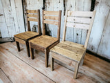 Reclaimed Dining Chair Set | THE ELM