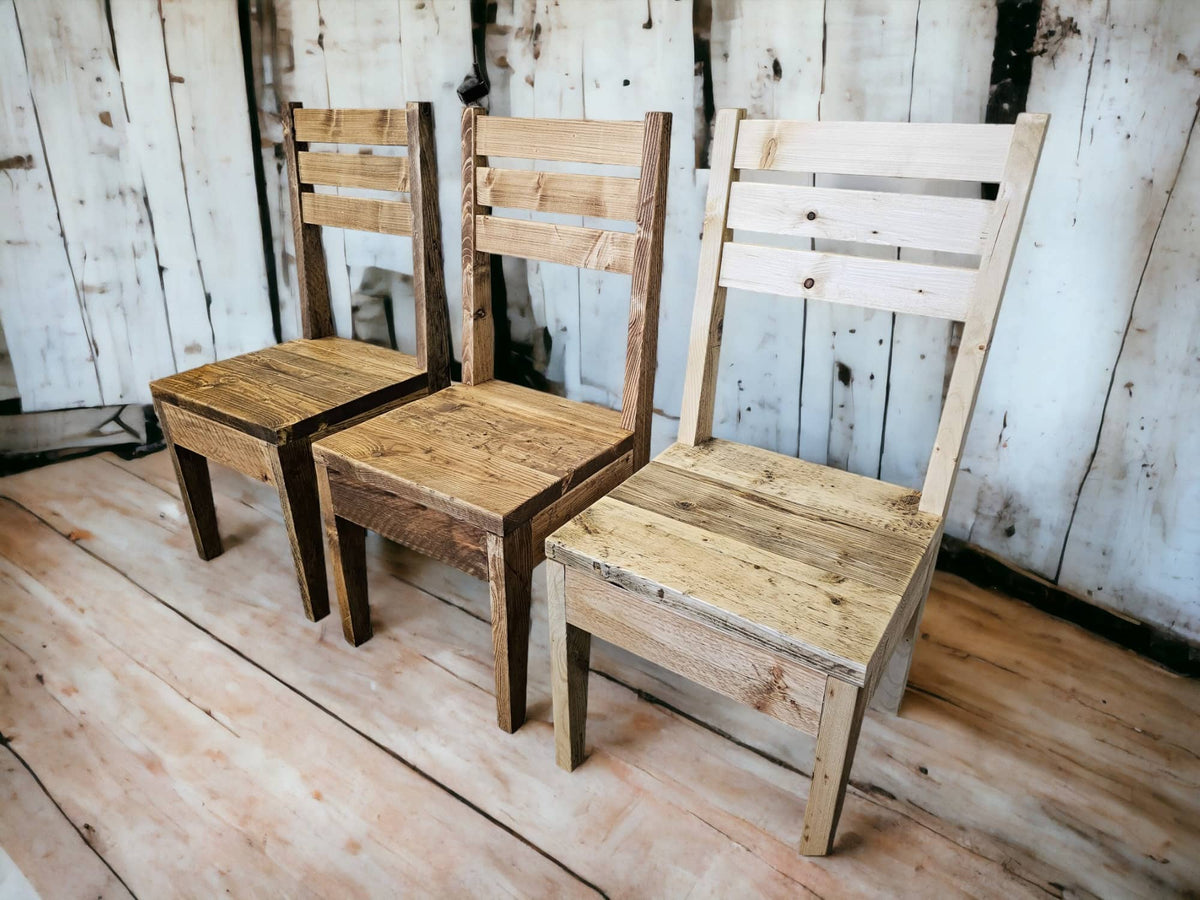 Reclaimed Dining Chair Set | THE ELM