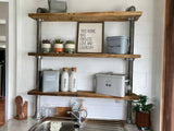 Industrial Kitchen Shelves