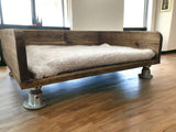 Reclaimed Wood Dog Bed | Rustic Pet Bed | THE WILLIAMS