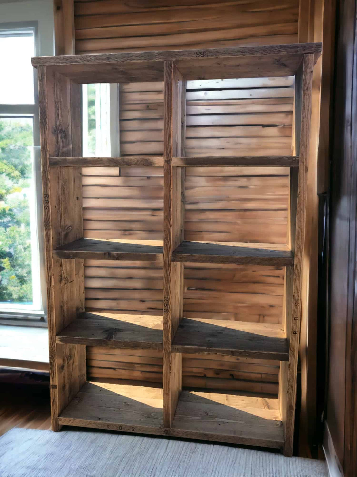 Reclaimed Wood Bookshelf | THE PORTISHEAD