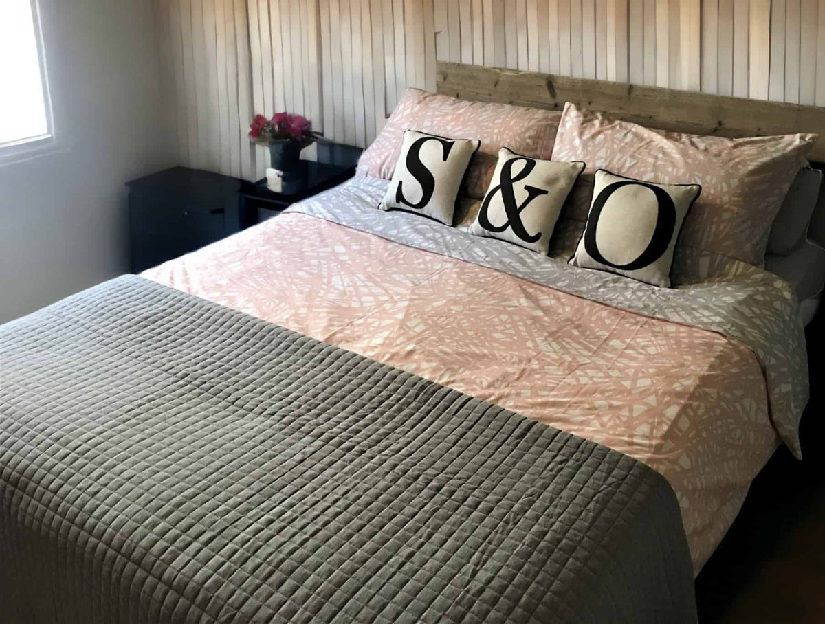 Industrial Bed | Handmade Bed Frame | Reclaimed Custom Made Bed | Scaffold Pipe Bed | THE DOUGLAS