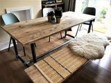 Industrial Dining Table | THE BITTERNE