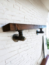 Industrial Style Slim Shelves | Rustic Shelving | Reclaimed Scaffolding | THE MARSHALL
