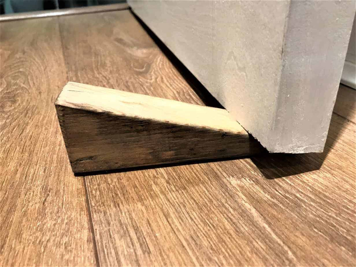 Reclaimed Wooden Doorstop | THE BATH