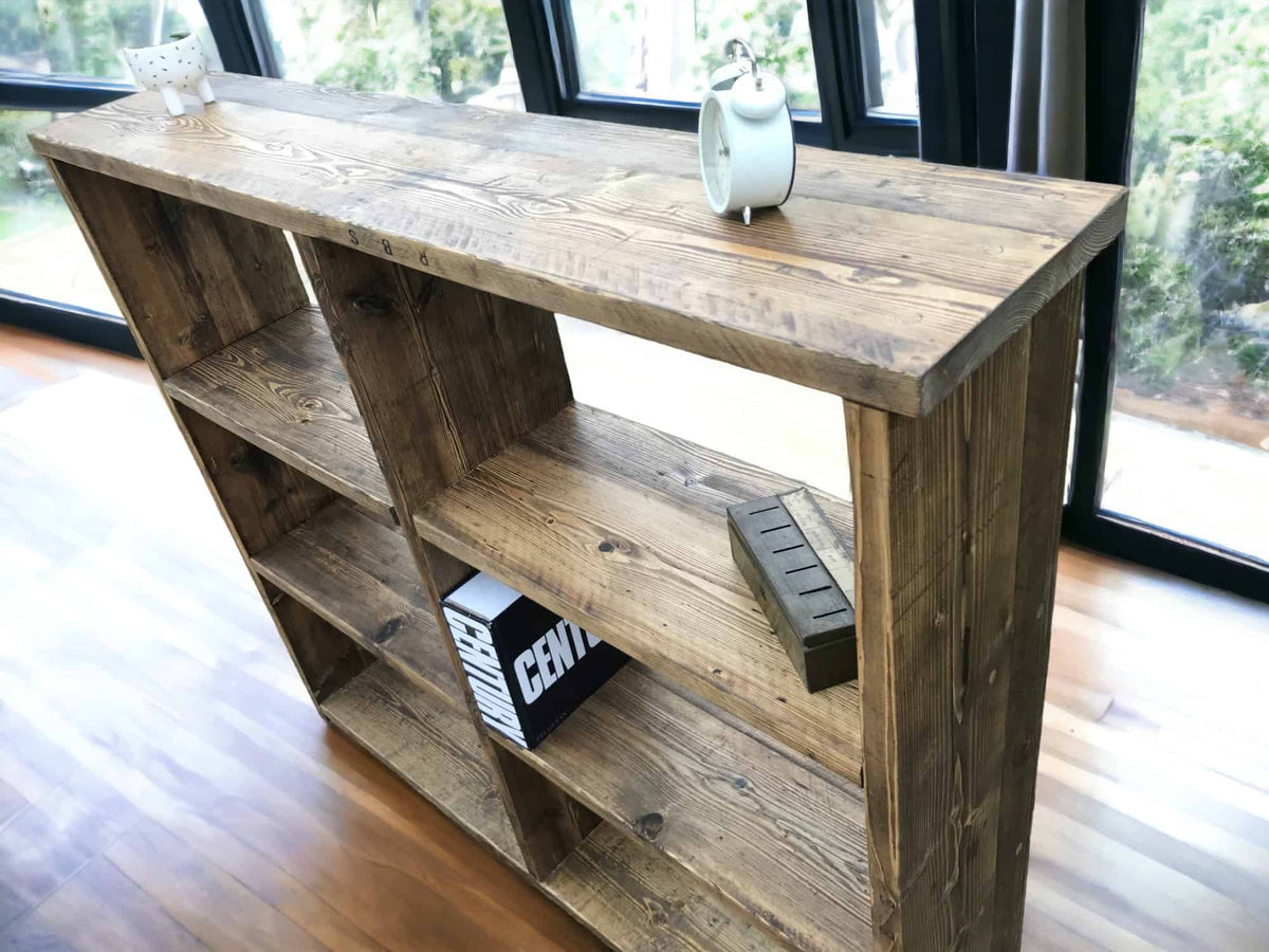 Reclaimed Wood Bookshelf Unit | THE CLIFTON