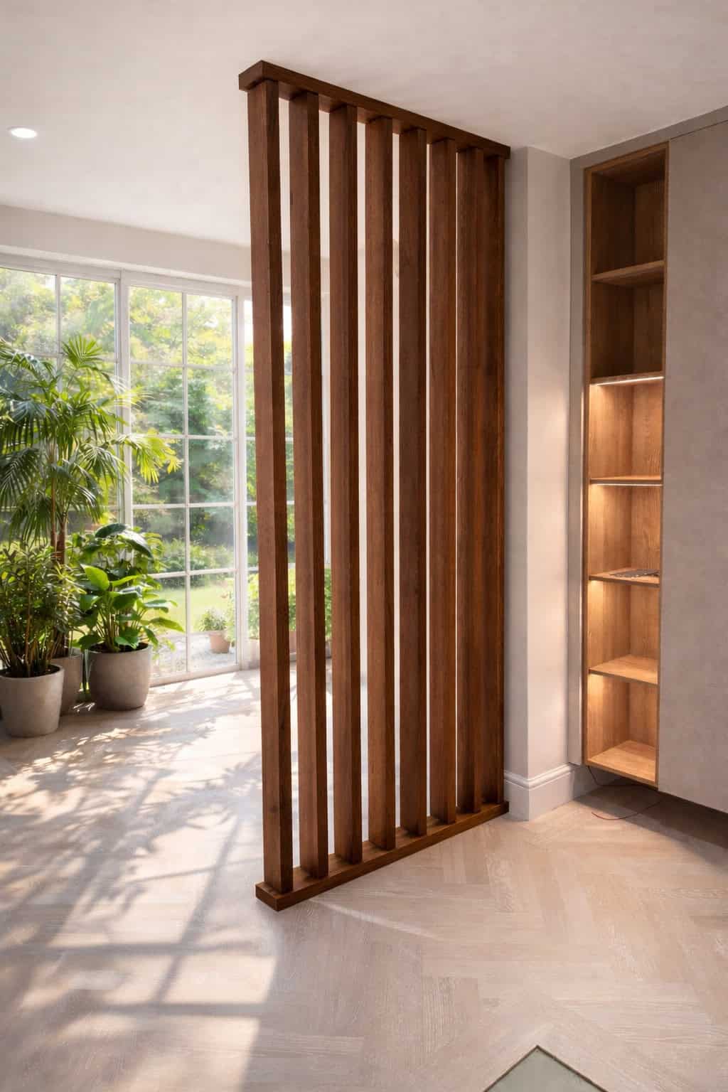 Rotating Room Dividers | Wooden Swivel Divider | THE PECKHAM