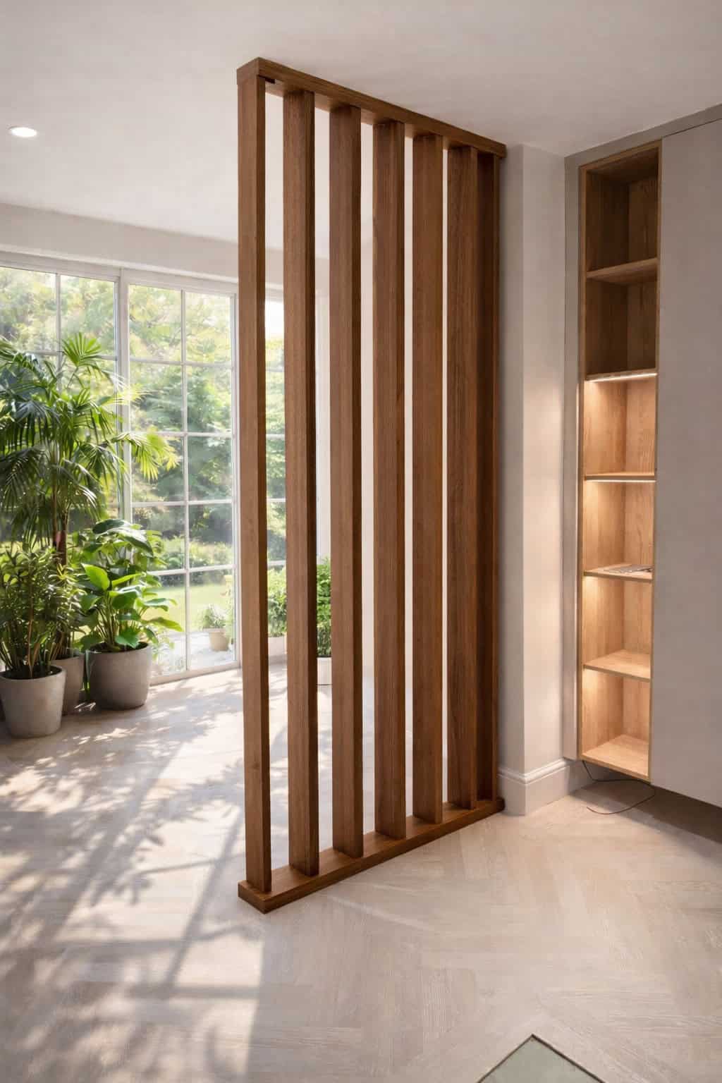 Rotating Room Dividers | Wooden Swivel Divider | THE PECKHAM