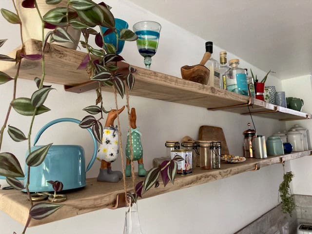 Scaffold Board Shelves | THE PILTON