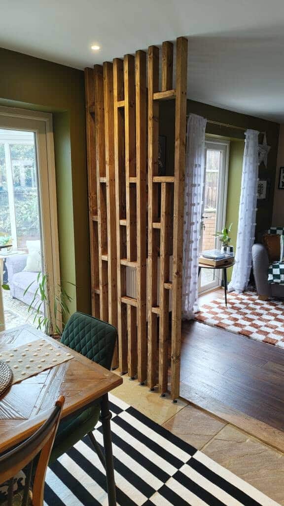 Room Divider Shelves