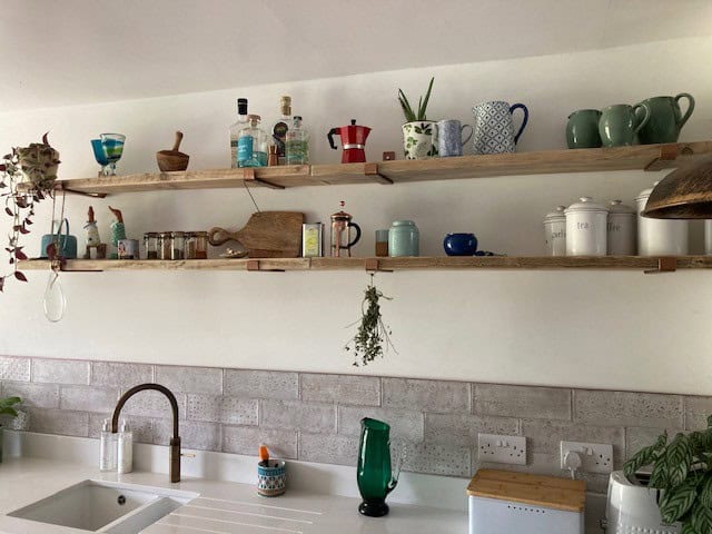 Scaffold Board Shelves | THE PILTON