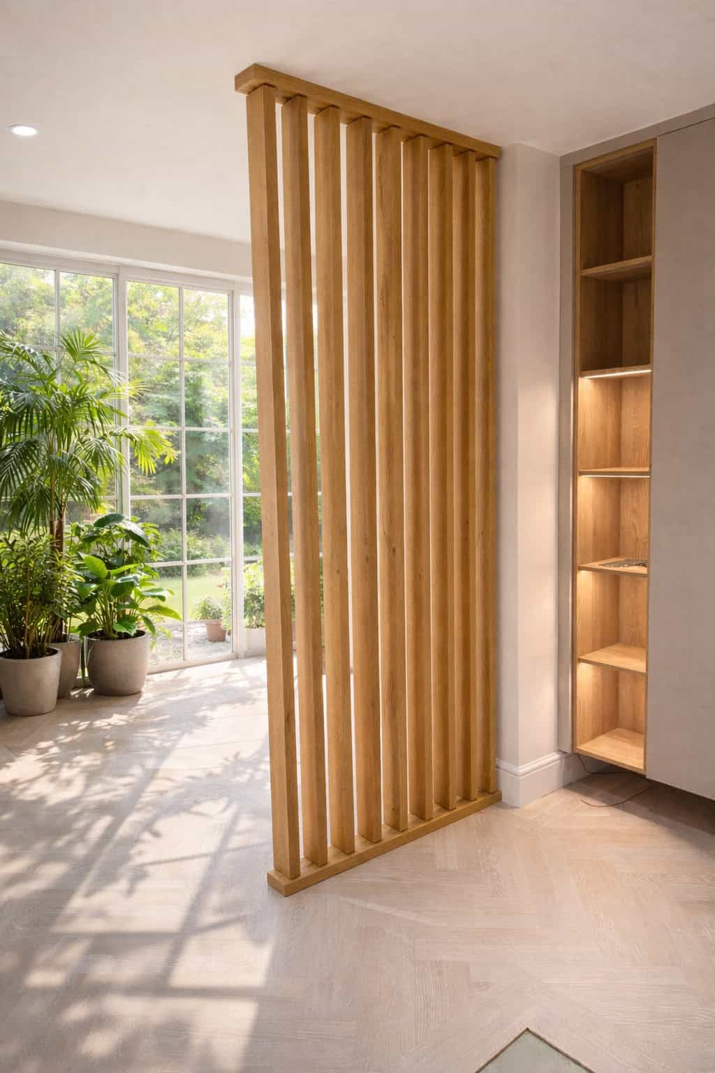 Rotating Room Dividers | Wooden Swivel Divider | THE PECKHAM