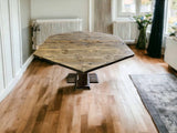 Hexagonal Dining Table**** Dining Table**** Wooden Table | THE AKERS