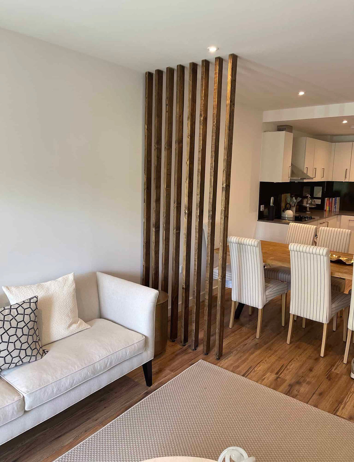 Wooden Room Divider | Easy Fit Divider | Self Assembly | Reclaimed Room Divider | THE GEORGINA