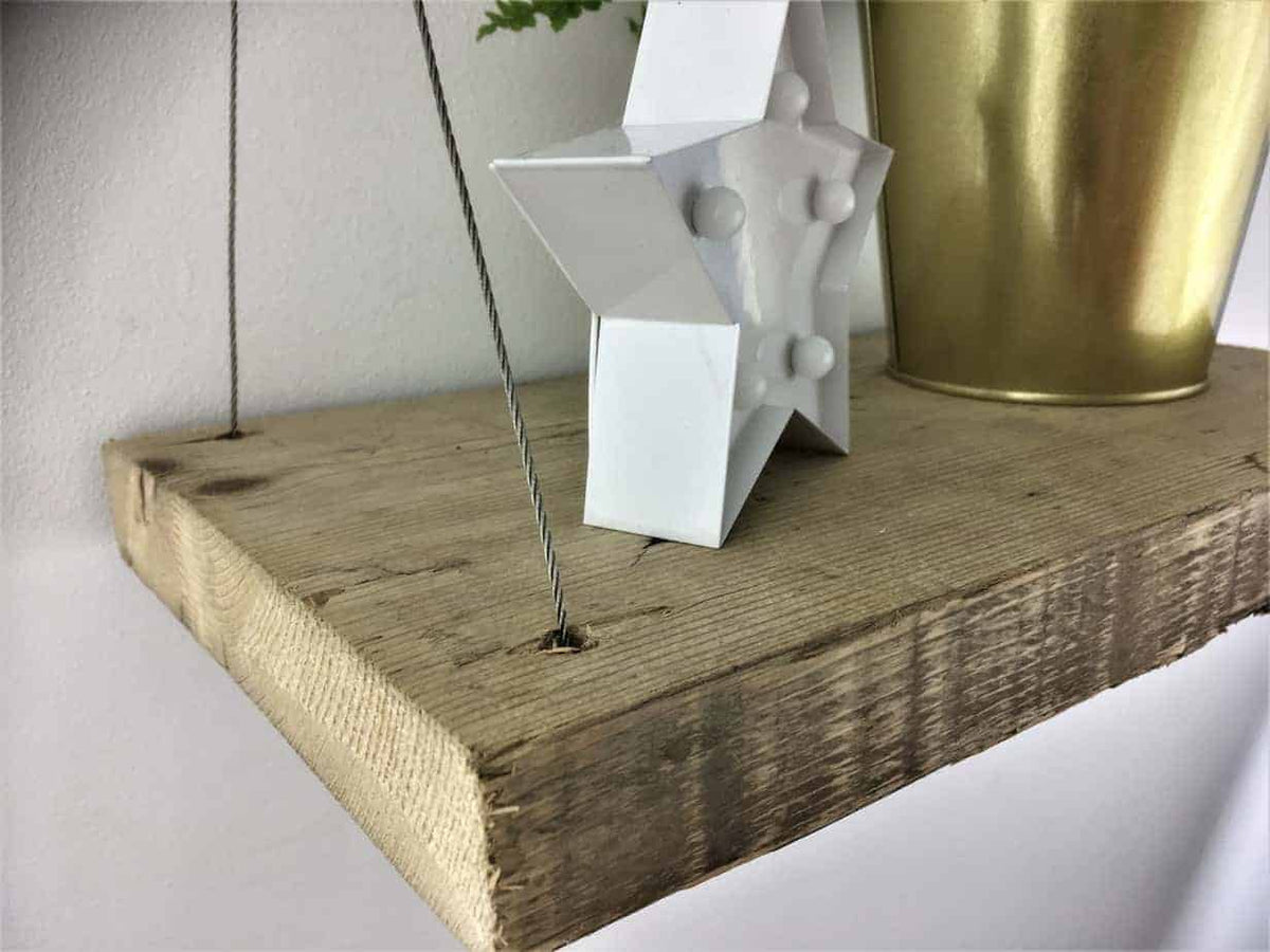 Wooden Hanging Shelf | THE ARUNDEL