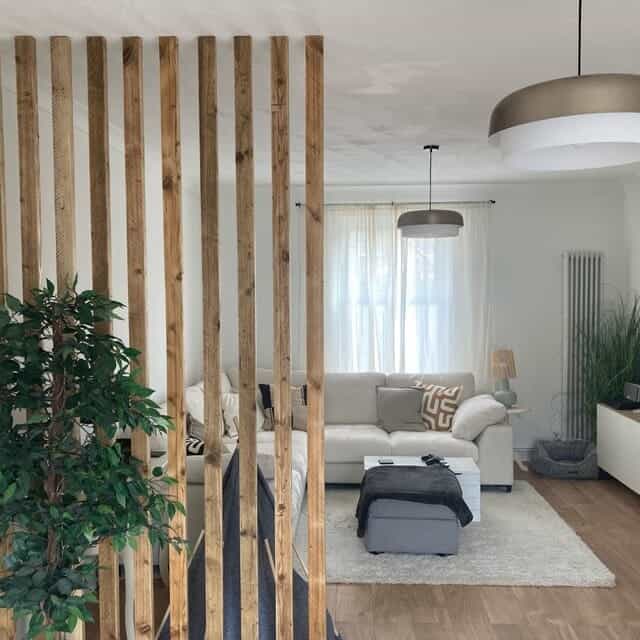 Wooden Room Divider | Easy Fit Divider | Self Assembly | Reclaimed Room Divider | THE GEORGINA