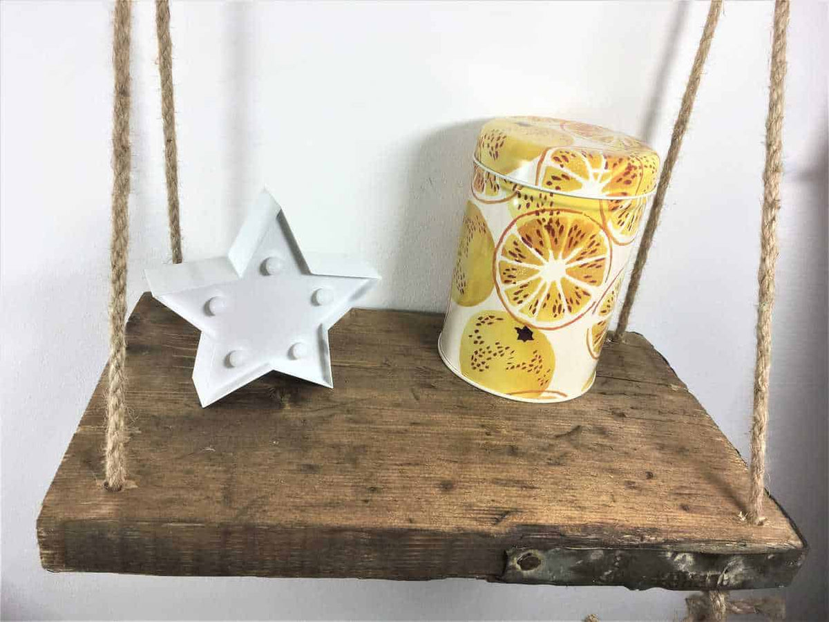 Wooden Hanging Shelf | THE ARUNDEL