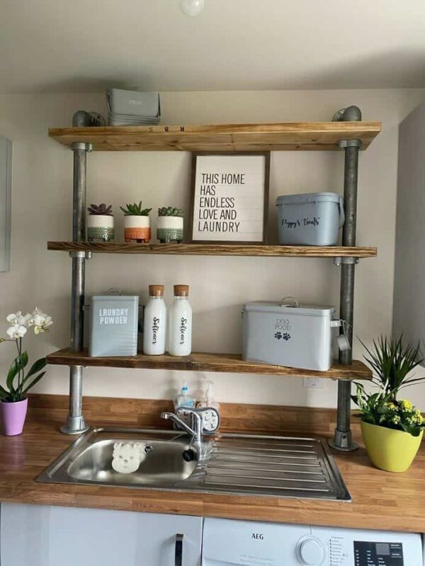 kitchen shelf storage