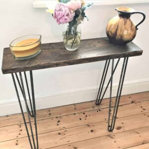 console table hairpin legs