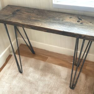 Console Table Hairpin Legs