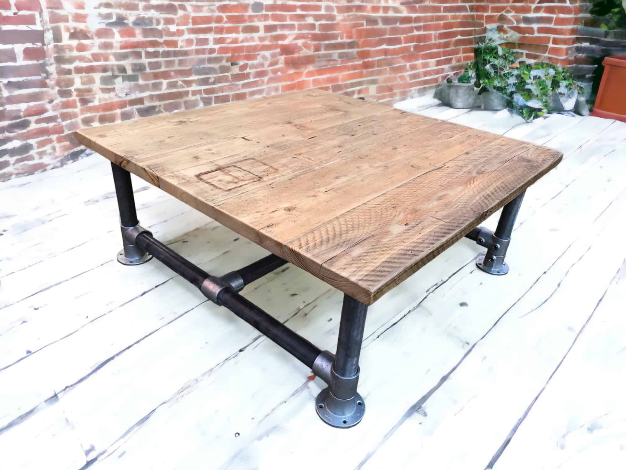 Reclaimed Square Coffee Table