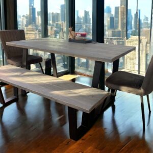 Scaffold dining table