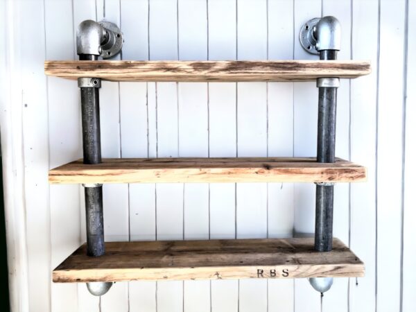 Wall Hanging Pipe Shelves