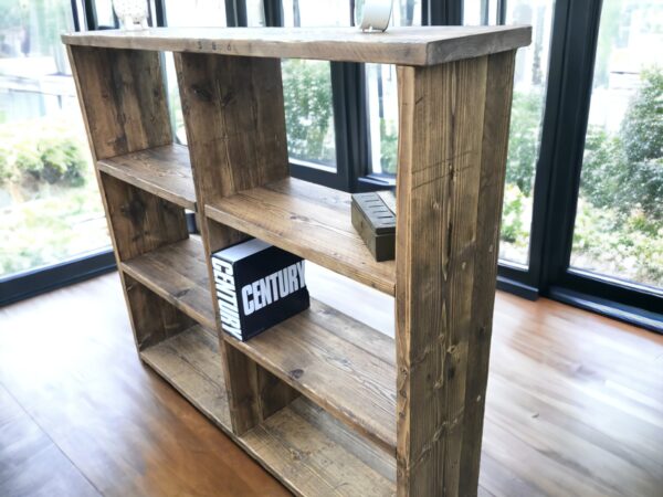 Reclaimed Wood Bookshelf Unit